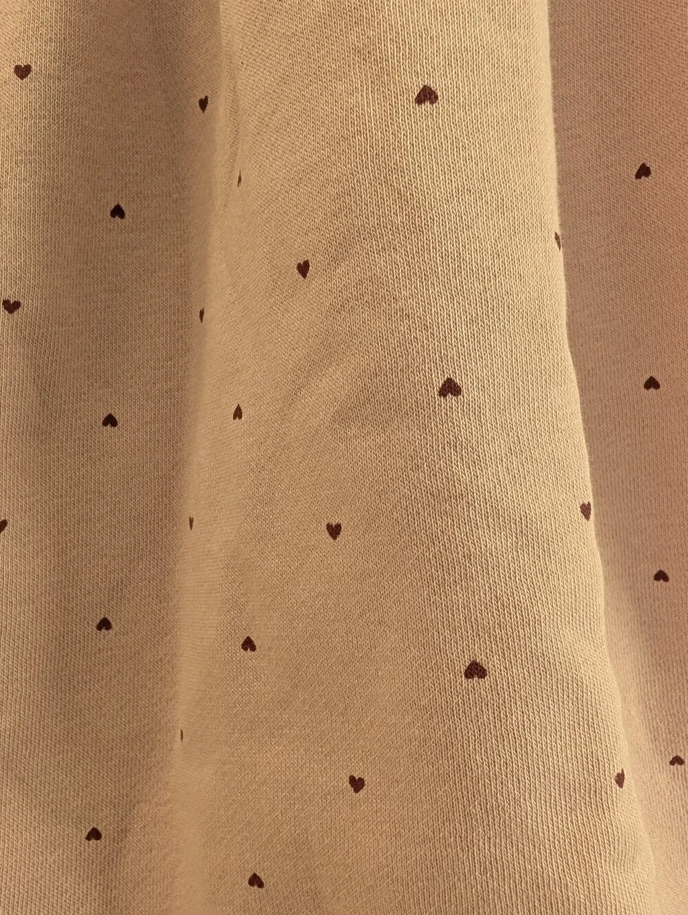 Baby Gap Ruffle Sweatshirt Dress With Hearts